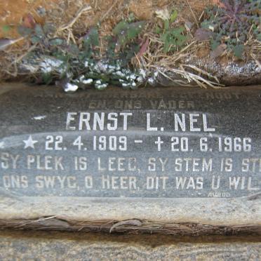 NEL Ernst L. 1909-1966