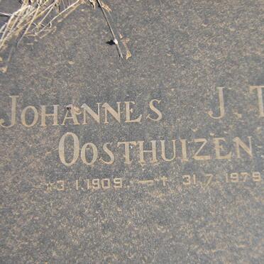 OOSTHUIZEN Johannes J.T. 1909-1979