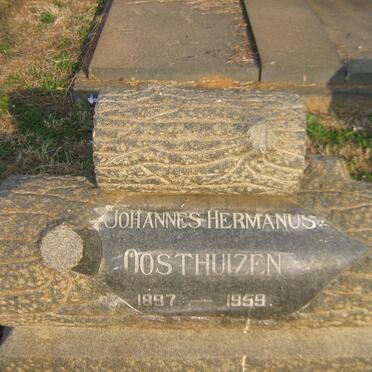 OOSTHUIZEN Johannes Hermanus 1897-1959