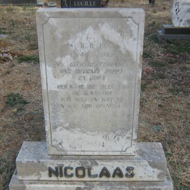 OOSTHUIZEN Nicolaas 193?-1993