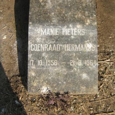 PIETERS Coenraad Hermanus 1956-1964