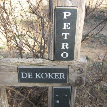 PREEZ Fanie, du 1931-2002 &amp; Dora 1937- :: DE KOKER Petro 1961-