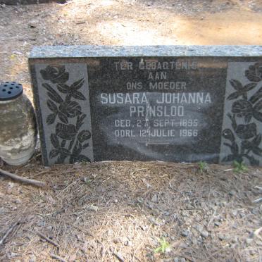 PRINSLOO Susara Johanna 1895-1966