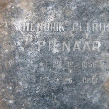 PIENAAR Hendrik Petrus 1956-1993