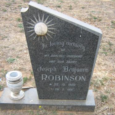 ROBINSON Joseph Benjamin 1920-1991