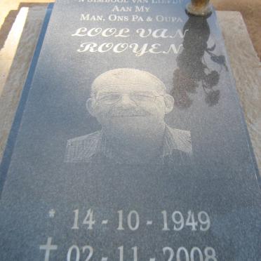 ROOYEN Lool, van 1949-2008