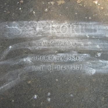 RORICH S.J. 1897-1967