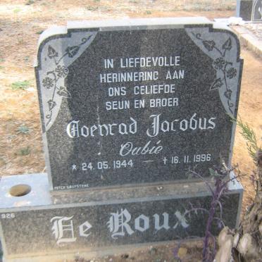 ROUX Coenrad Jacobus, le 1944-1996