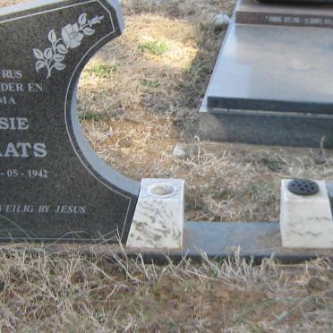RAATS Charles 1939-2000 &amp; Issie 1942-