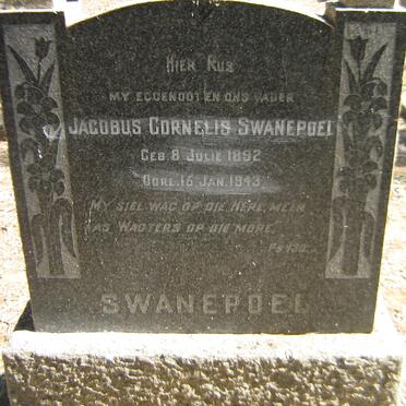 SWANEPOEL Jacobus Cornelis 1892-1943