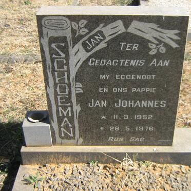 SCHOEMAN Jan Johannes 1952-1976