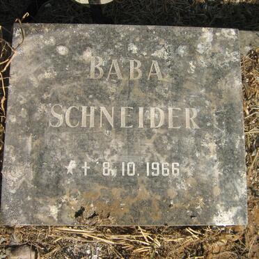 SCHNEIDER Baba 1966-1966
