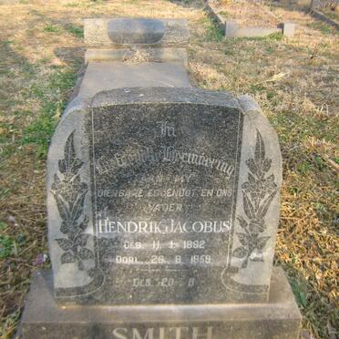 SMITH Hendrik Jacobus 1892-1959