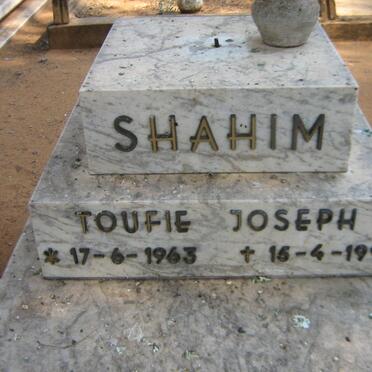 SHAHIM Toufie Joseph 1963-1991