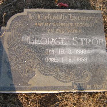 STROH George 1893-1959