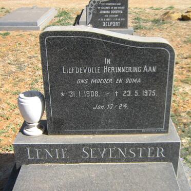 SEVENSTER Lenie 1908-1975