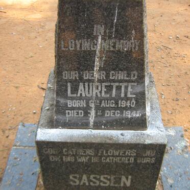SASSEN Laurette 1940-1941