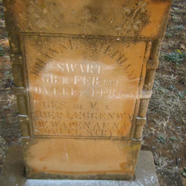 SWART Johannes Stephanus 1861-1935