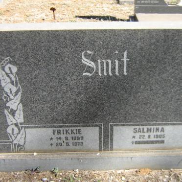 SMIT Frikkie 1899-1973 &amp; Salmina 1905-