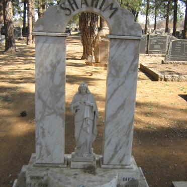 SHAHIM John 1929-1993