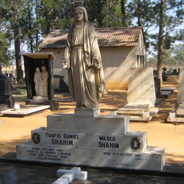 SHAHIM Toufic Daniel 1901-1982 &amp; Waded 1904 -