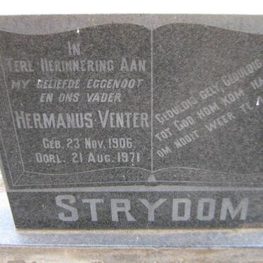 STRYDOM Hermanus Venter 1906-1971
