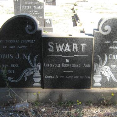 SWART Jacobus J.N. 1923-1972 &amp; Christina A. DU TOIT 1934-