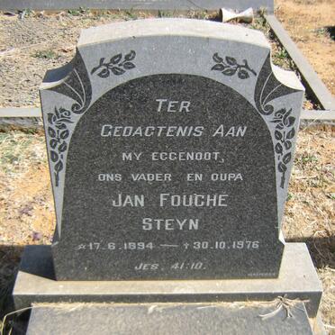 STEYN Jan Fouché 1894-1976