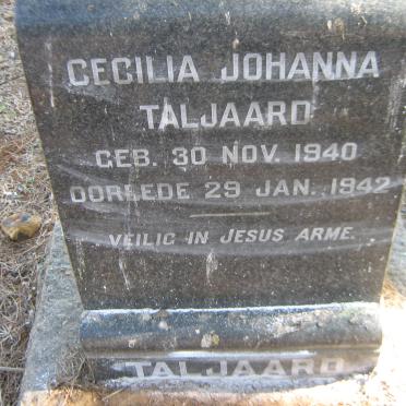 TALJAARD Cecilia Johanna 1940-1942