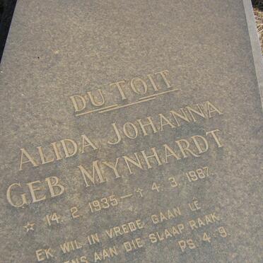 TOIT Alida Johanna, du nee MYNHARDT 1935-1987