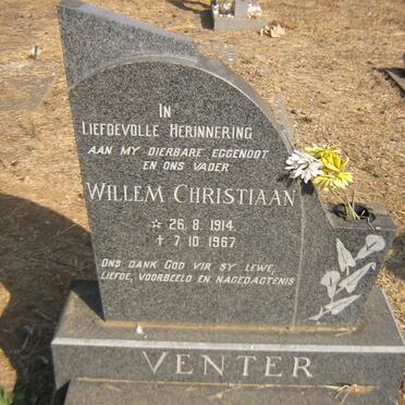 VENTER Willem Christiaan 1914-1967