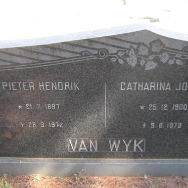 WYK Pieter Hendrik, van 1897-1972 &amp; Catharina Johanna 1900-1973
