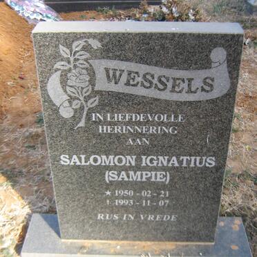 WESSELS Salomon Ignatius 1950-1993