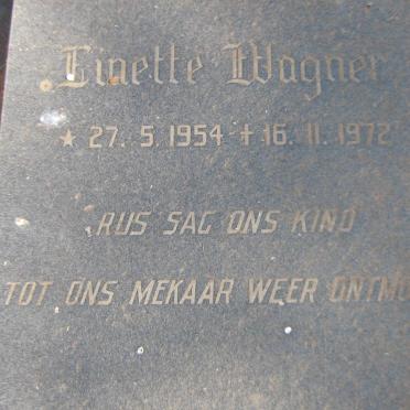 WAGNER Linette 1954-1972
