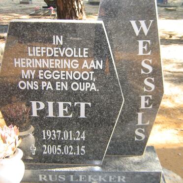 WESSELS Piet 1937-2005
