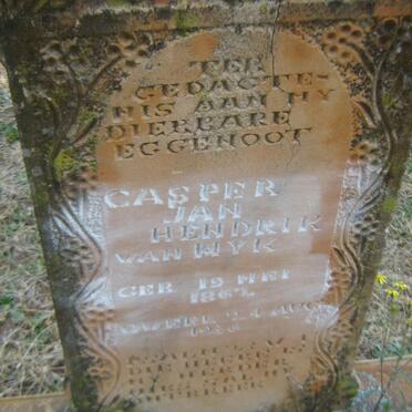 WYK Casper Jan Hendrik, van 1867-1936