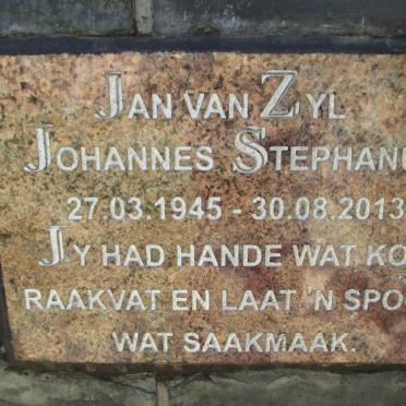 ZYL Johannes Stephanus, van 1945-2013