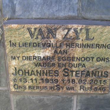 ZYL Johannes Stefanus, van 1939-2015