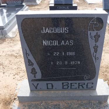 BERG Jacobus Nicolaas, v.d. 1916-1979