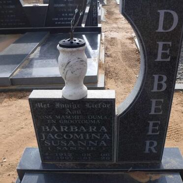 BEER Barbara Jacomina Susanna, de 1912-1997