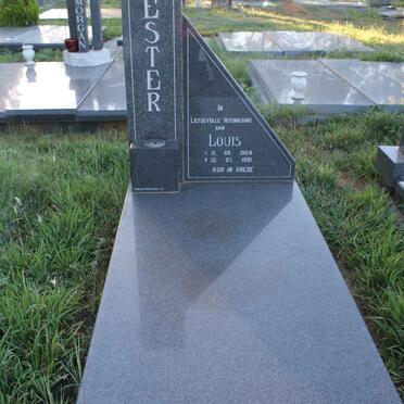 BESTER Louis 1924-1991