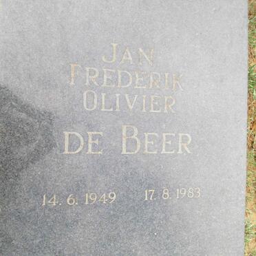 BEER Jan Frederik Olivier, de 1949-1983