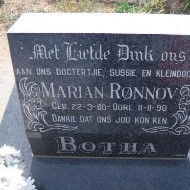 BOTHA Marian Rønnov 1980-1990