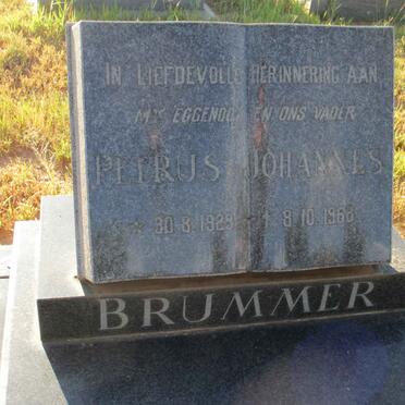 BRUMMER Petrus Johannes 1929-1968