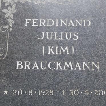 BRAUCKMANN Ferdinand Julius 1928-2009