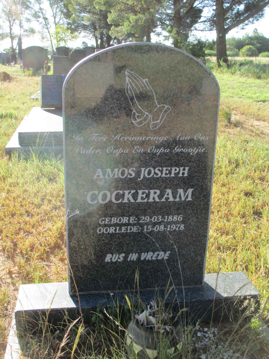 COCKERAM Amos Joseph 1886-1978