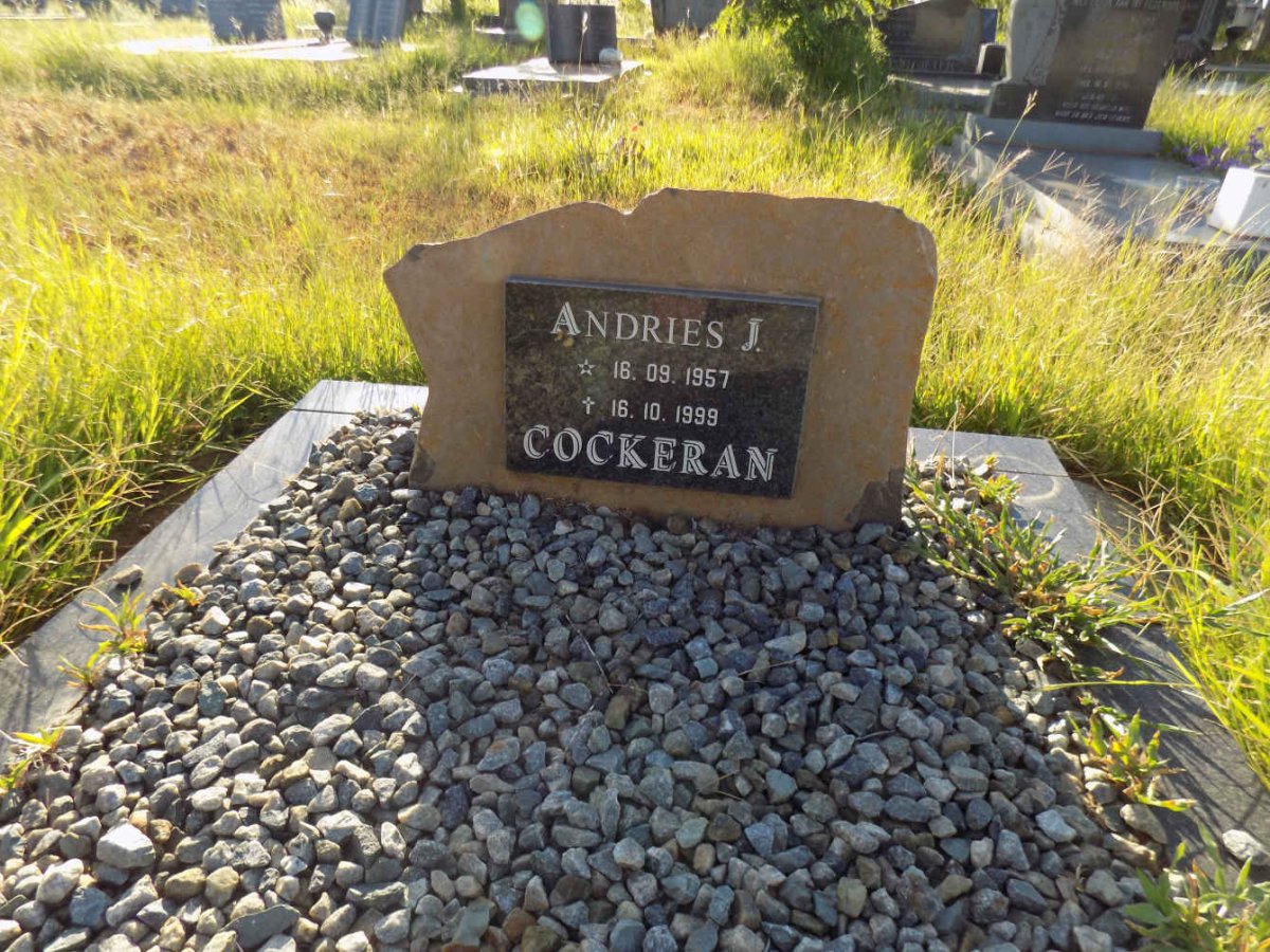 COCKERAN Andries J. 1957-1999