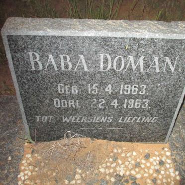 DOMAN ? 1963-1963