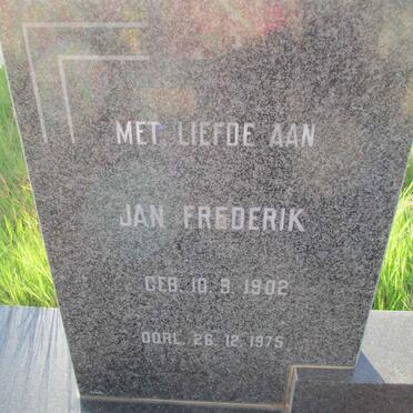 DYK Jan Frederik, van 1902-1975