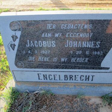 ENGELBRECHT Jacobus Johannes 1927-1983
